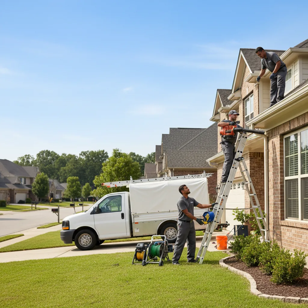 Home Gutter Service in Fort Mckavett, TX near me
